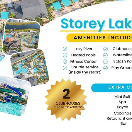 Terrific Thematic Lakeview 2B With 2 Clubhouses Kissimmee Exterior foto